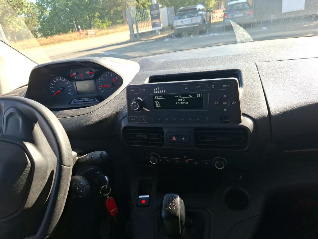 PEUGEOT PARTNER FOURGON STANDARD 650 KG BLUEHDI 100 S&S BVM5 PREMIUM 2021