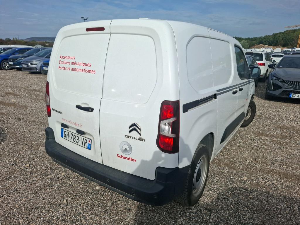 CITROEN BERLINGO VAN M 650 BLUEHDI 100 S&S BVM6 CLUB 2022