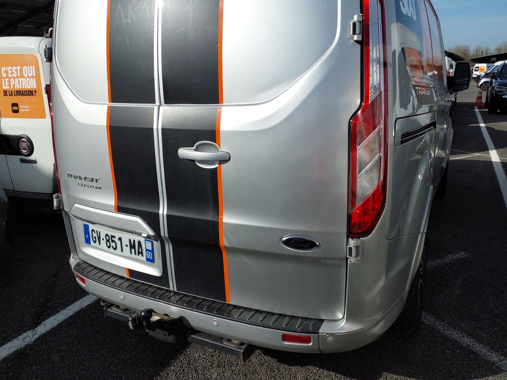 FORD TRANSIT CUSTOM FOURGON 320 L1H1 2.0 ECOBLUE 170 BVA SPORT 2023