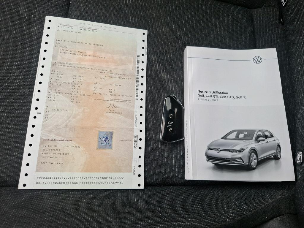 VOLKSWAGEN GOLF 2.0 TDI SCR 116 DSG7 Life Plus 2023