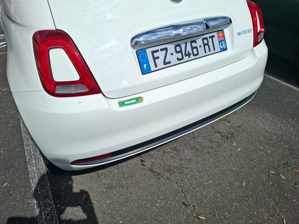 FIAT 500 SERIE 9 EURO 6D-FULL (12/2020-06/202 1.0 70 ch Hybride BSG S/S Cult 2021
