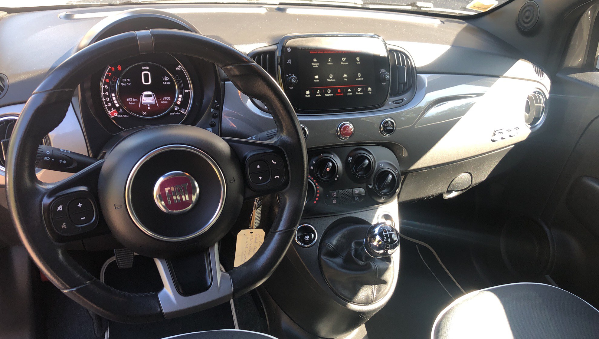 FIAT 500 MY20 SERIE 7 EURO 6D (05/2019-10/202 1.2 69 ch S/S Sport 2019