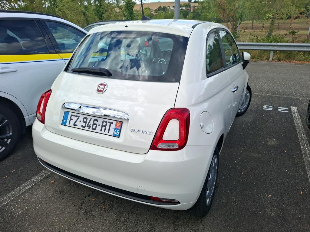 FIAT 500 SERIE 9 EURO 6D-FULL (12/2020-06/202 1.0 70 ch Hybride BSG S/S Cult 2021