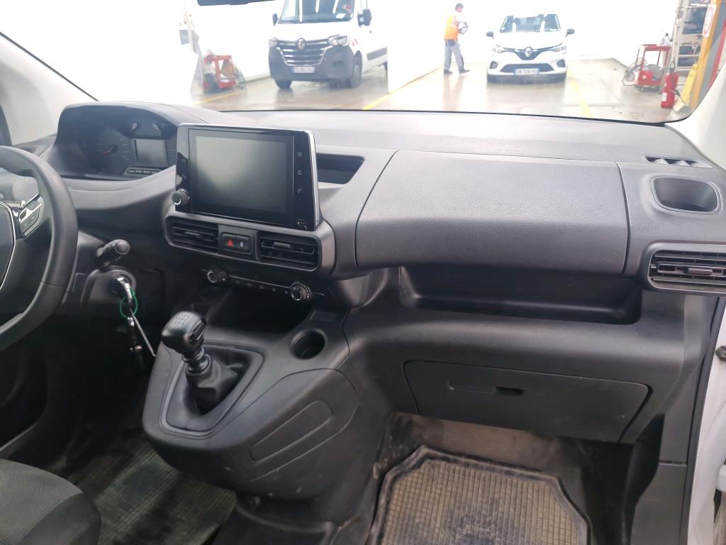 PEUGEOT PARTNER FGN FOURGON STANDARD 650 KG BLUEHDI 100 S&S BVM6 ASPHALT 2023