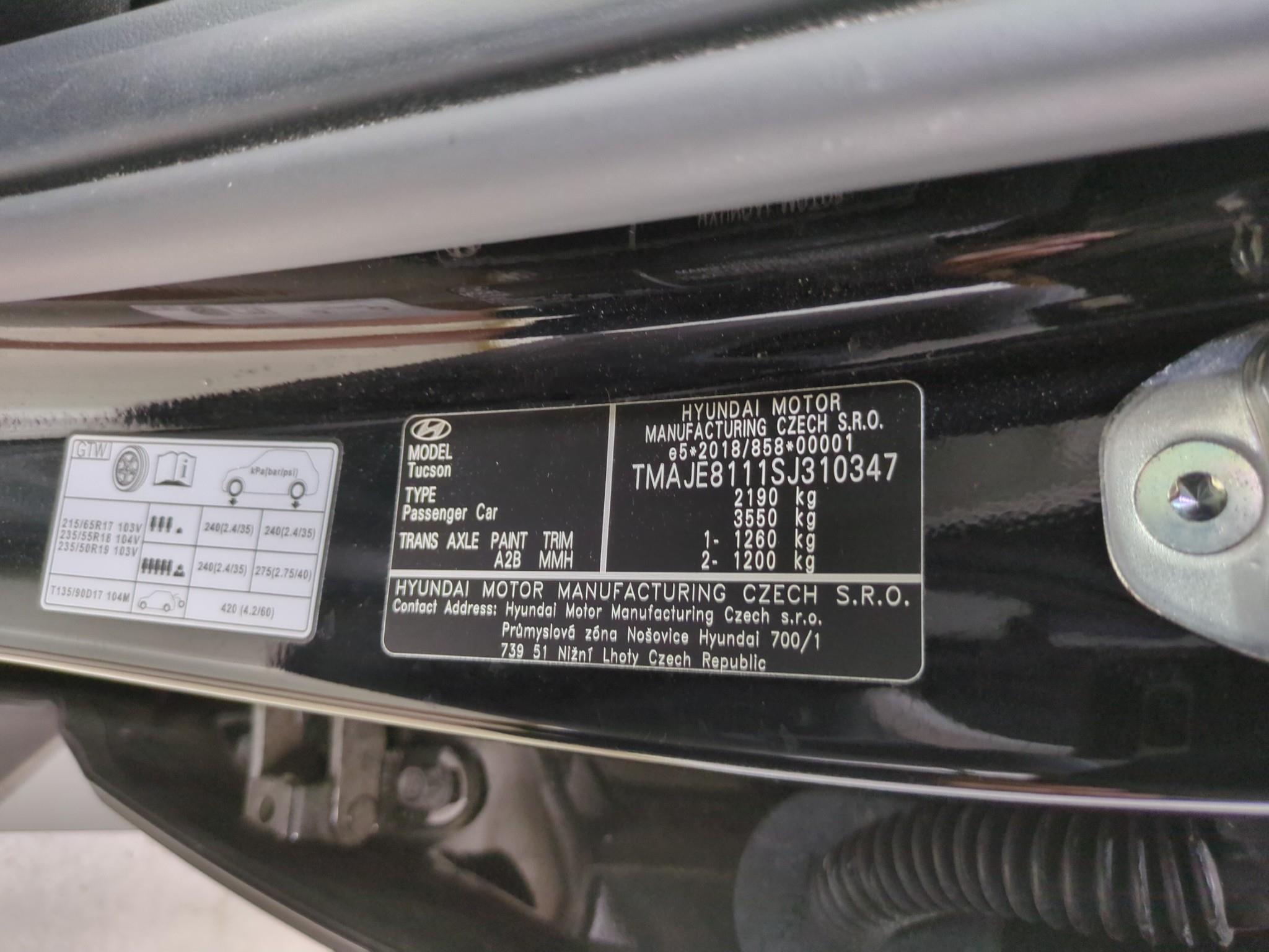 HYUNDAI TUCSON 1.6 T-GDI 215 Hybrid BVA6 Initia 2024