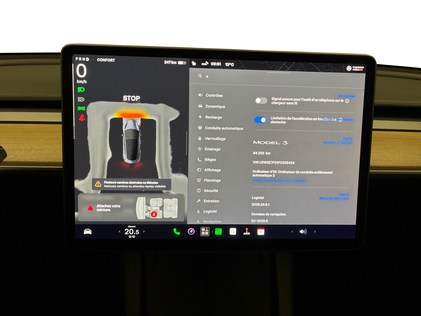 TESLA MODEL 3 Autonomie Standard Plus RWD 2023