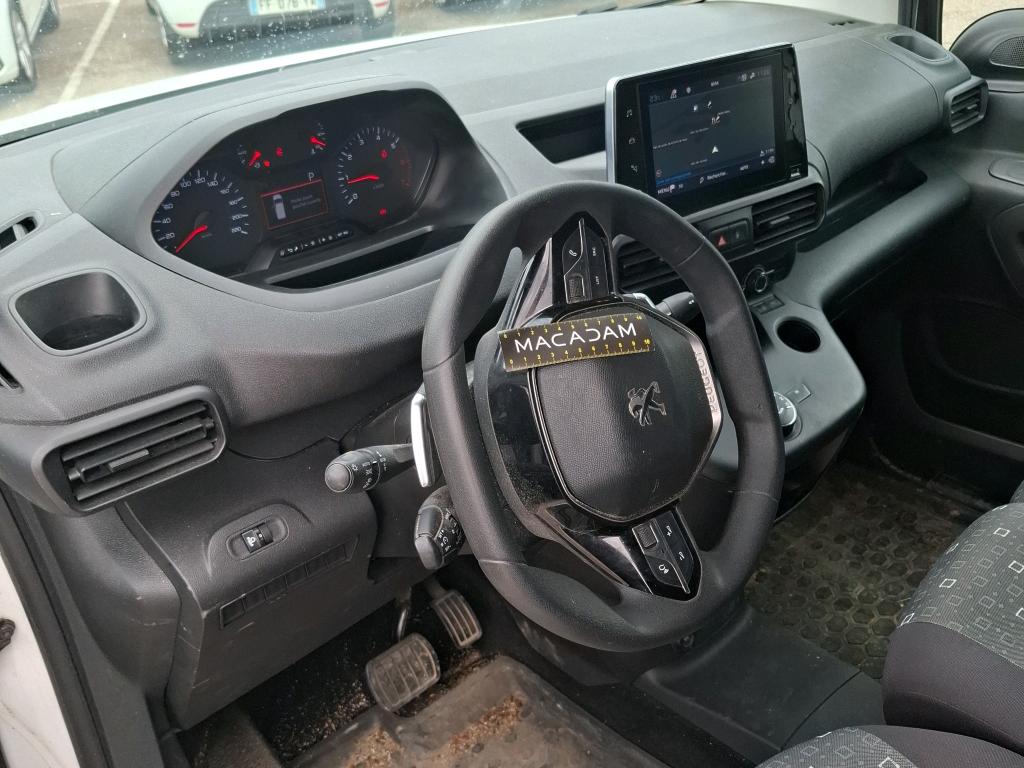 PEUGEOT PARTNER FOURGON STANDARD 650 KG BLUEHDI 130 S&S EAT8 ASPHALT 2021