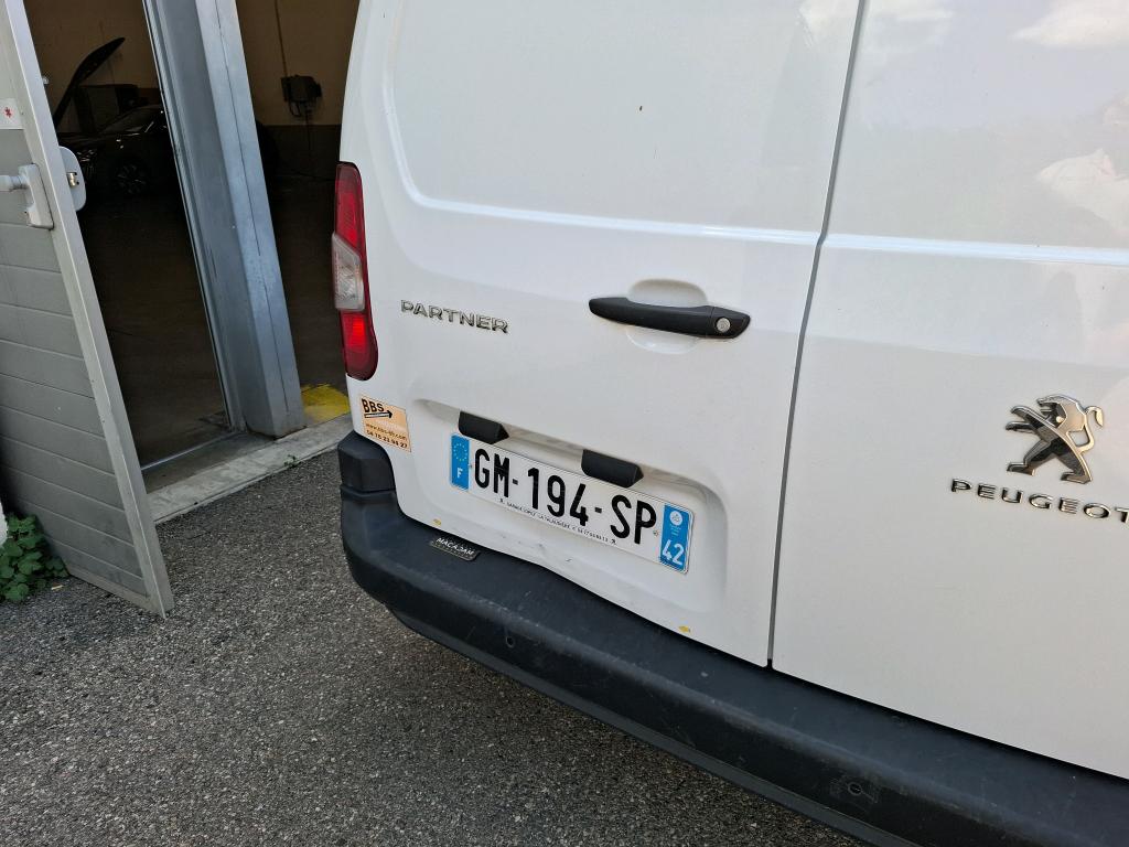 PEUGEOT PARTNER FOURGON M 650 KG BLUEHDI 100 S&S BVM6 2023