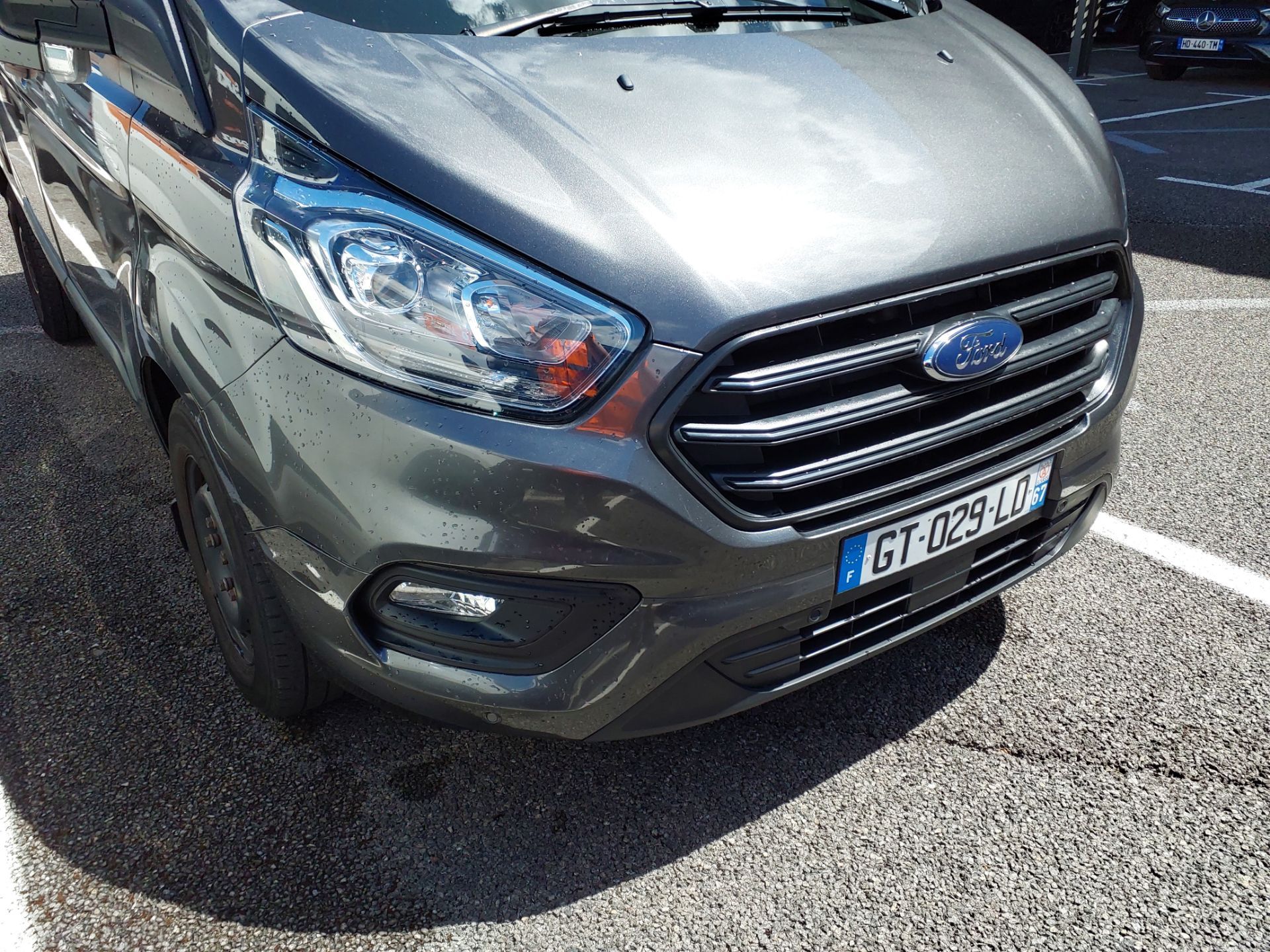 FORD TRANSIT CUSTOM FOURGON 280 L1H1 2.0 ECOBLUE 130 BVA TREND BUSINESS 2023