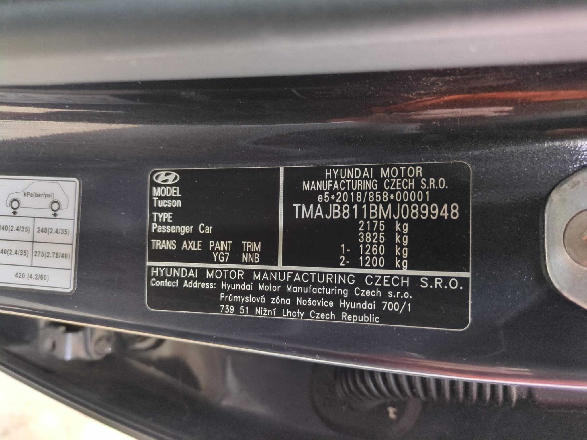 HYUNDAI TUCSON 1.6 T-GDI 230 Hybrid BVA6 Business 2022