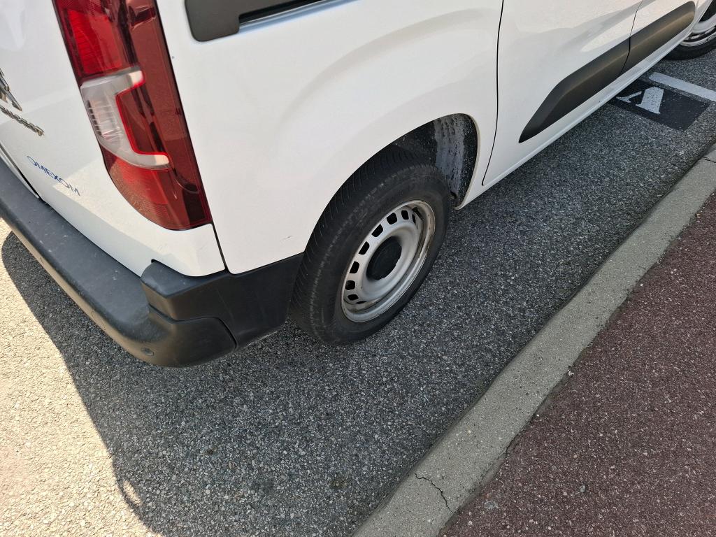 PEUGEOT PARTNER FOURGON STANDARD 650 KG BLUEHDI 100 S&S BVM6 ASPHALT 2022