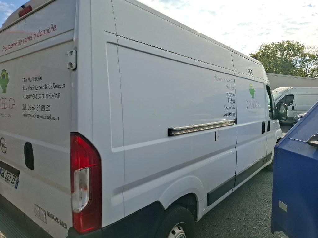 OPEL MOVANO FOURGON FGN 3.5T L3H2 140 CH PACK CLIM 2022