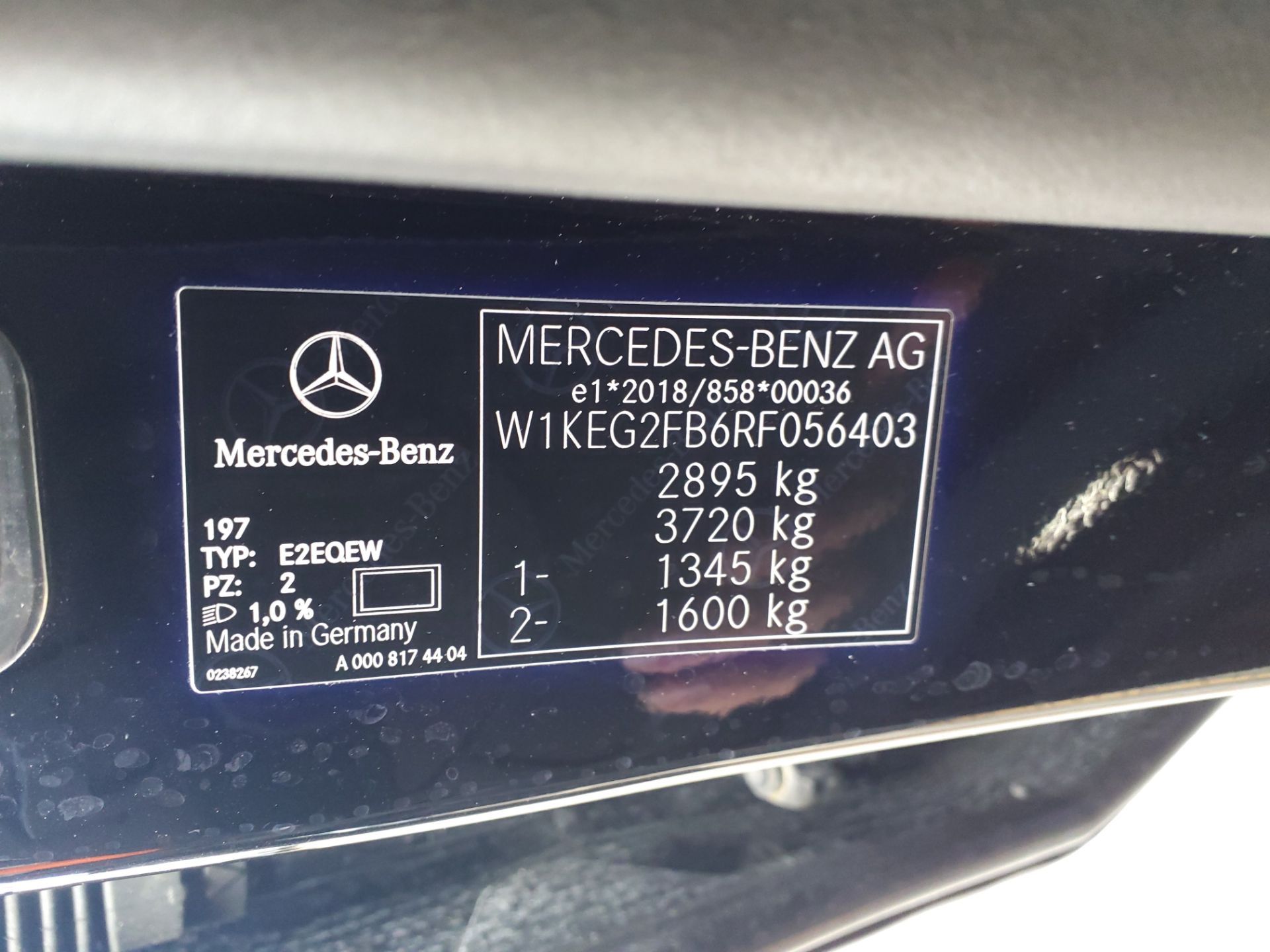 MERCEDES EQE 350 AMG Line 2024