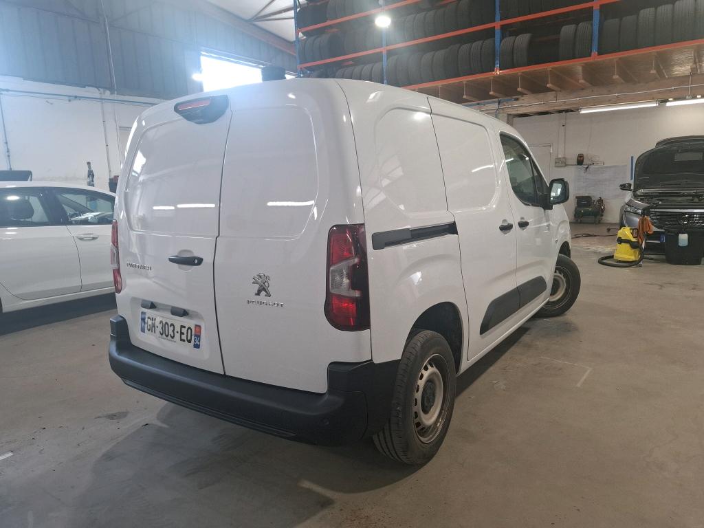 PEUGEOT PARTNER FGN FOURGON STANDARD 650 KG BLUEHDI 100 S&S BVM6 ASPHALT 2023