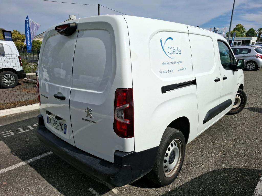 PEUGEOT PARTNER FOURGON LONG 950 KG BLUEHDI 130 S&S BVM6 ASPHALT 2021