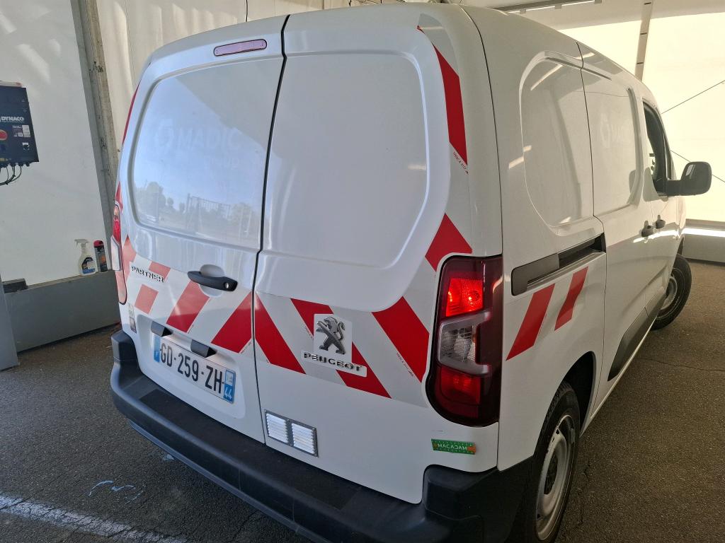 PEUGEOT PARTNER FGN FOURGON STANDARD 650 KG BLUEHDI 75 BVM5 PREMIUM 2022