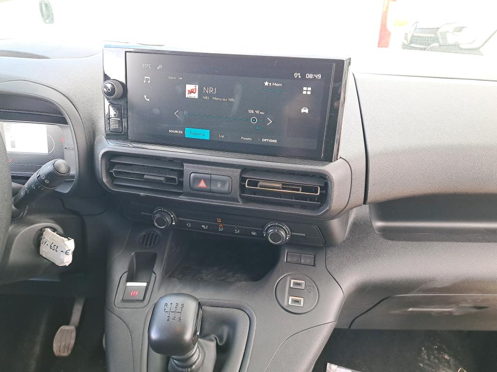 CITROEN BERLINGO VAN TAILLE M 650KG BLUEHDI 100 S&S BVM6 - 2024