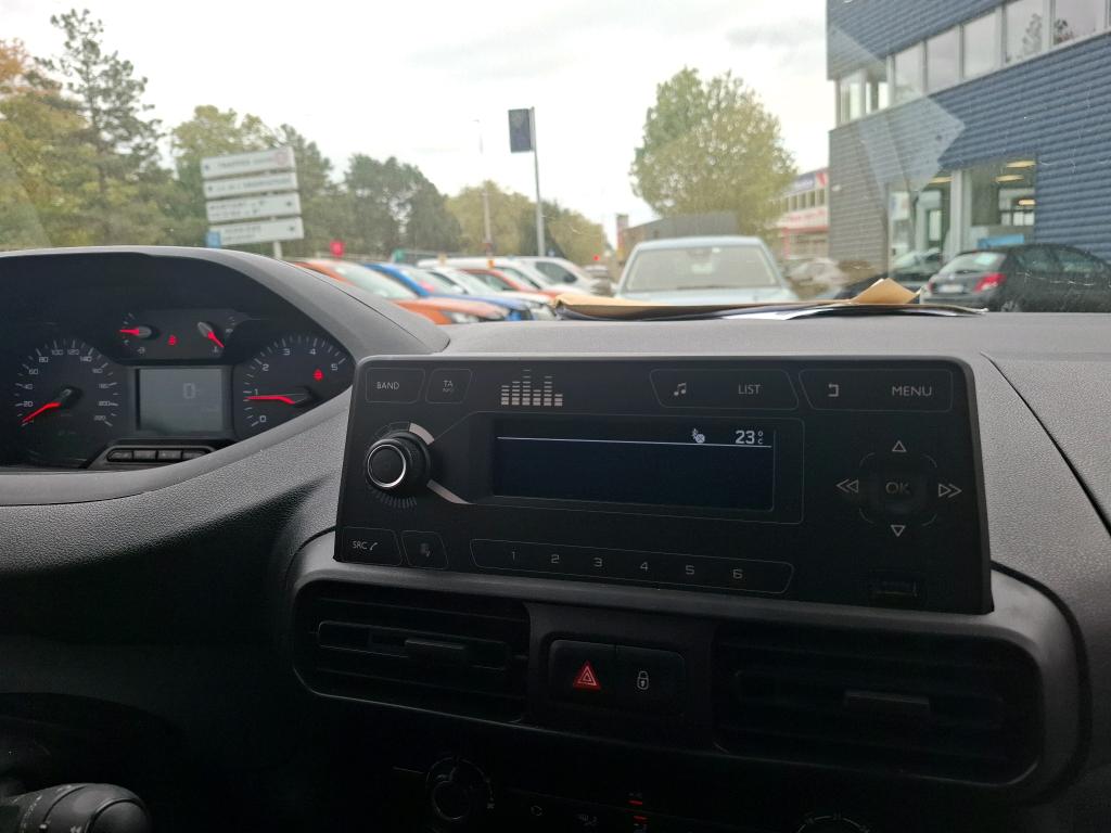 PEUGEOT PARTNER FOURGON STANDARD 650 KG BLUEHDI 100 S&S BVM5 PREMIUM 2021