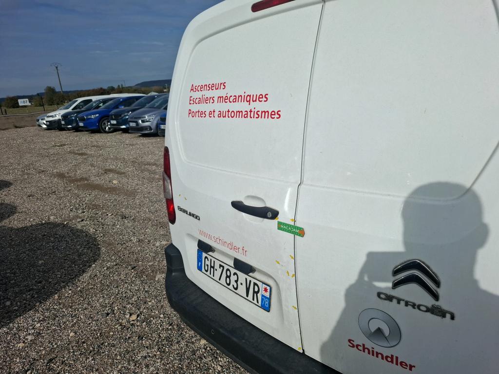 CITROEN BERLINGO VAN M 650 BLUEHDI 100 S&S BVM6 CLUB 2022
