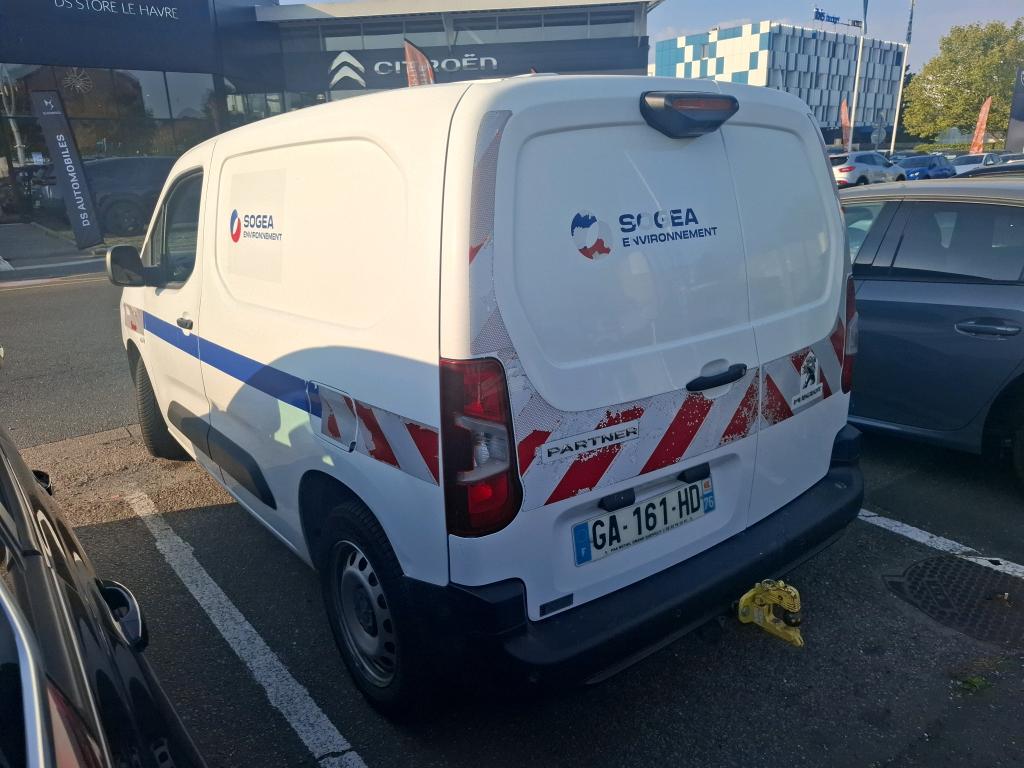 PEUGEOT PARTNER FOURGON STANDARD 1000 KG BLUEHDI 100 S&S BVM5 ASPHALT 2021
