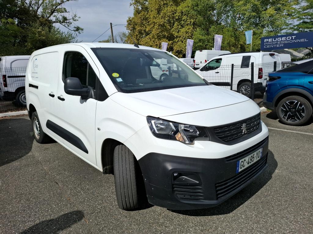 PEUGEOT PARTNER FOURGON LONG 950 KG BLUEHDI 130 S&S BVM6 ASPHALT 2021
