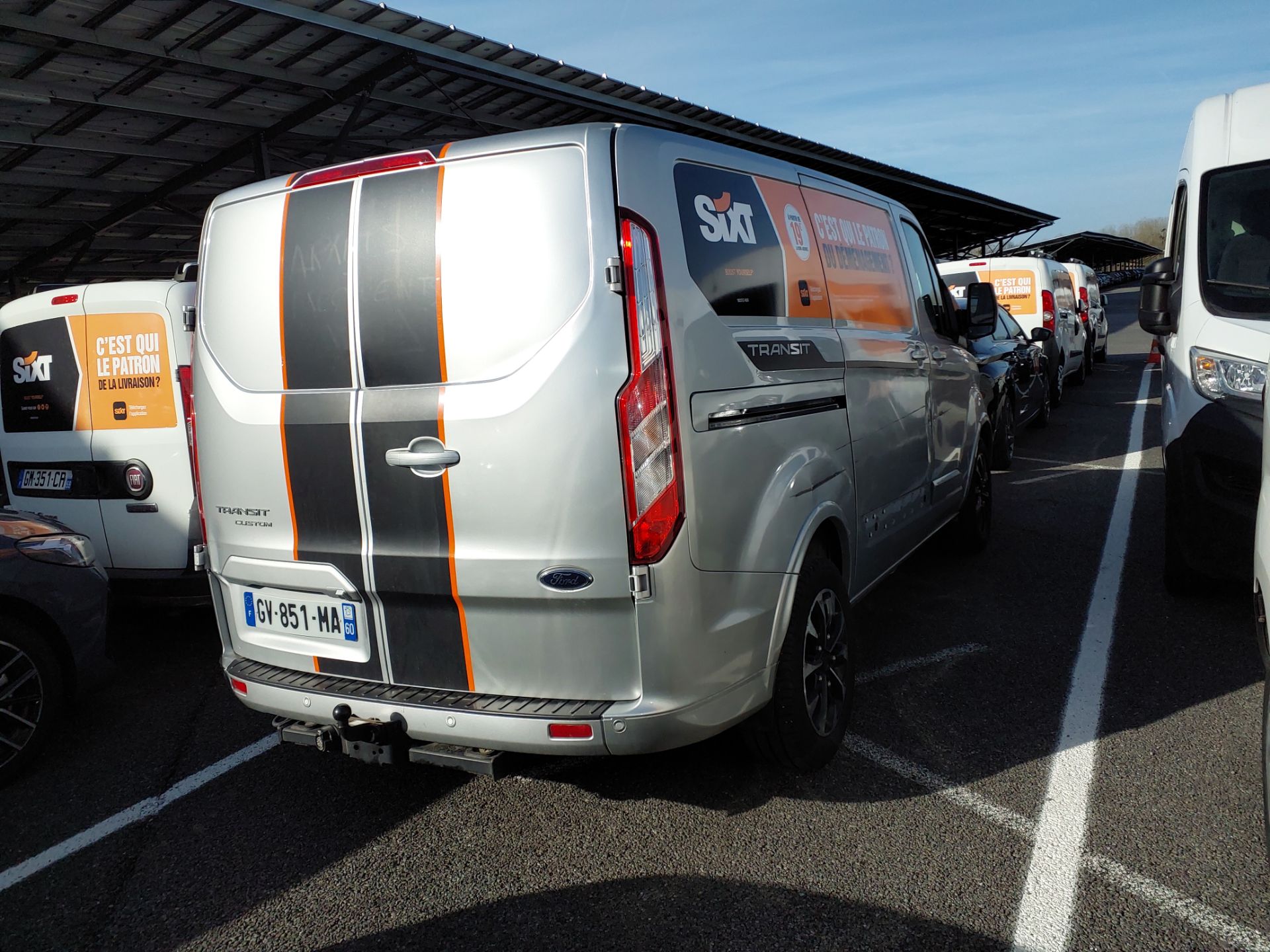 FORD TRANSIT CUSTOM FOURGON 320 L1H1 2.0 ECOBLUE 170 BVA SPORT 2023