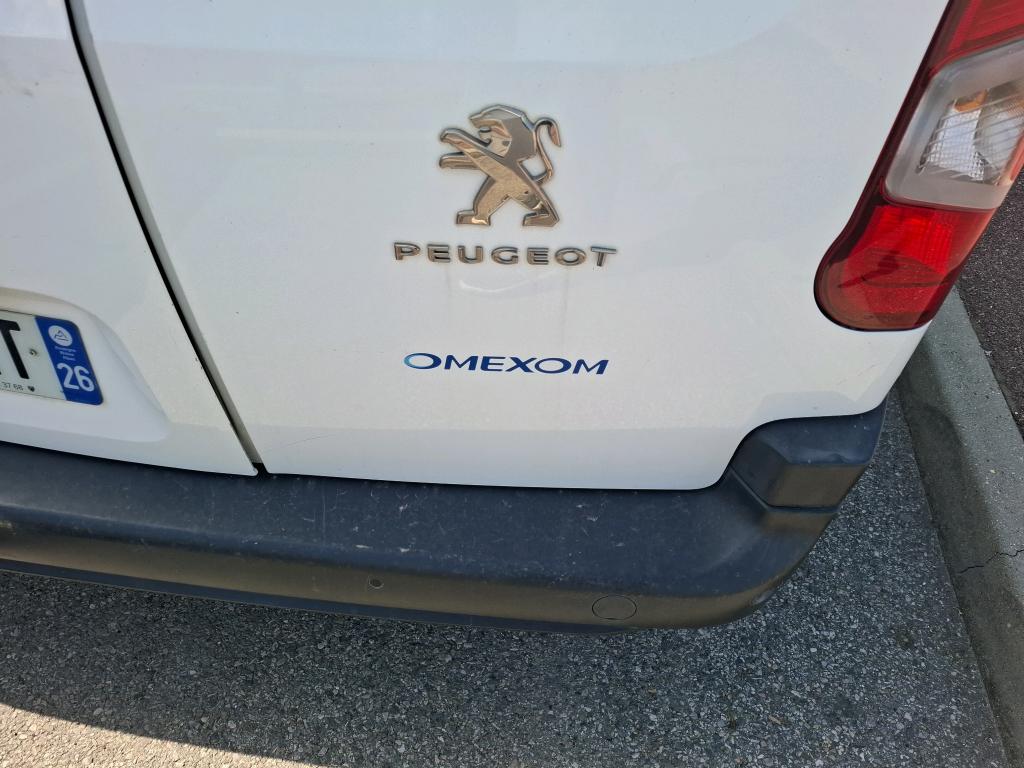PEUGEOT PARTNER FOURGON STANDARD 650 KG BLUEHDI 100 S&S BVM6 ASPHALT 2022