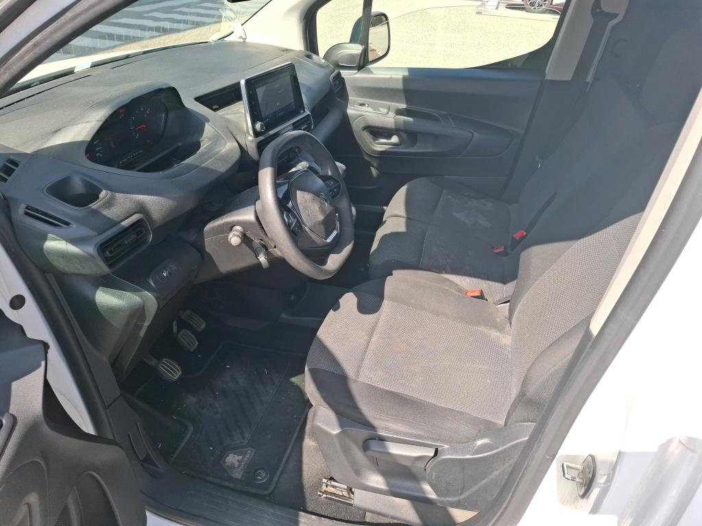 PEUGEOT PARTNER FOURGON STANDARD 650 KG BLUEHDI 100 S&S BVM6 ASPHALT 2022