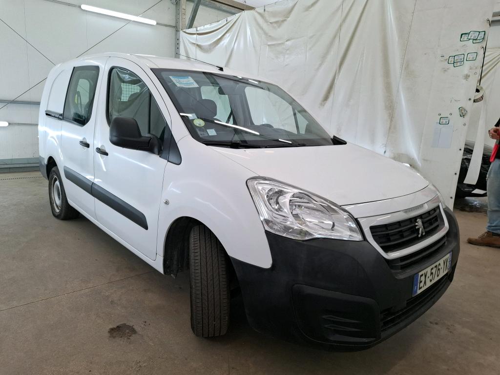 PEUGEOT PARTNER FGN CABINE APPROFONDIE LONG 1.6 BLUEHDI 100 BVM5 - 2018