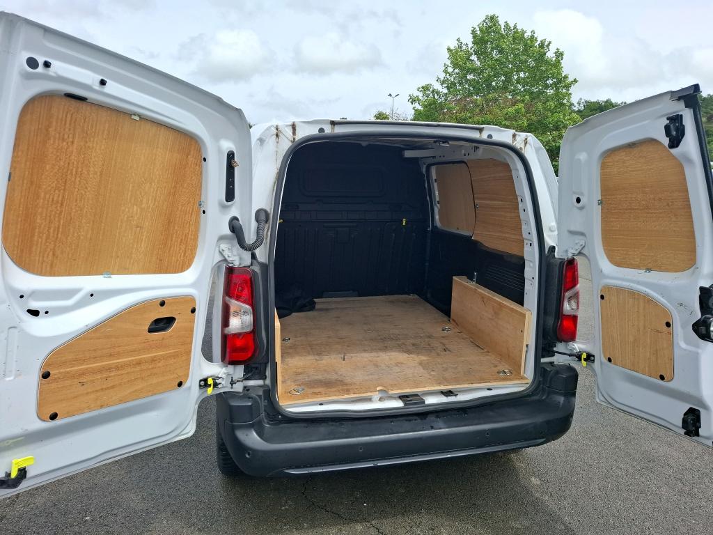 PEUGEOT PARTNER FOURGON STANDARD 650 KG BLUEHDI 100 S&S BVM6 ASPHALT 2022