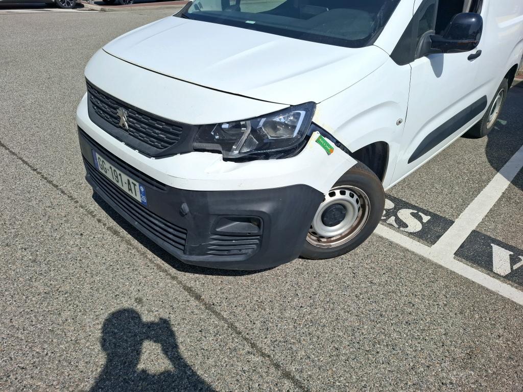PEUGEOT PARTNER FOURGON STANDARD 650 KG BLUEHDI 100 S&S BVM6 ASPHALT 2022