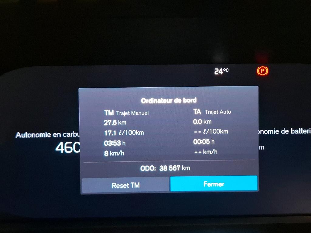 VOLVO XC90 Recharge T8 AWD 310+145 ch Geartronic 8 7pl Ultimate Style Chrome 2023