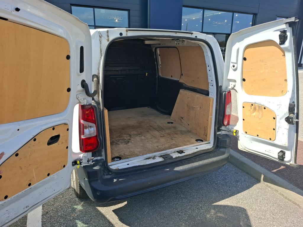 PEUGEOT PARTNER FOURGON STANDARD 650 KG BLUEHDI 100 S&S BVM6 ASPHALT 2022