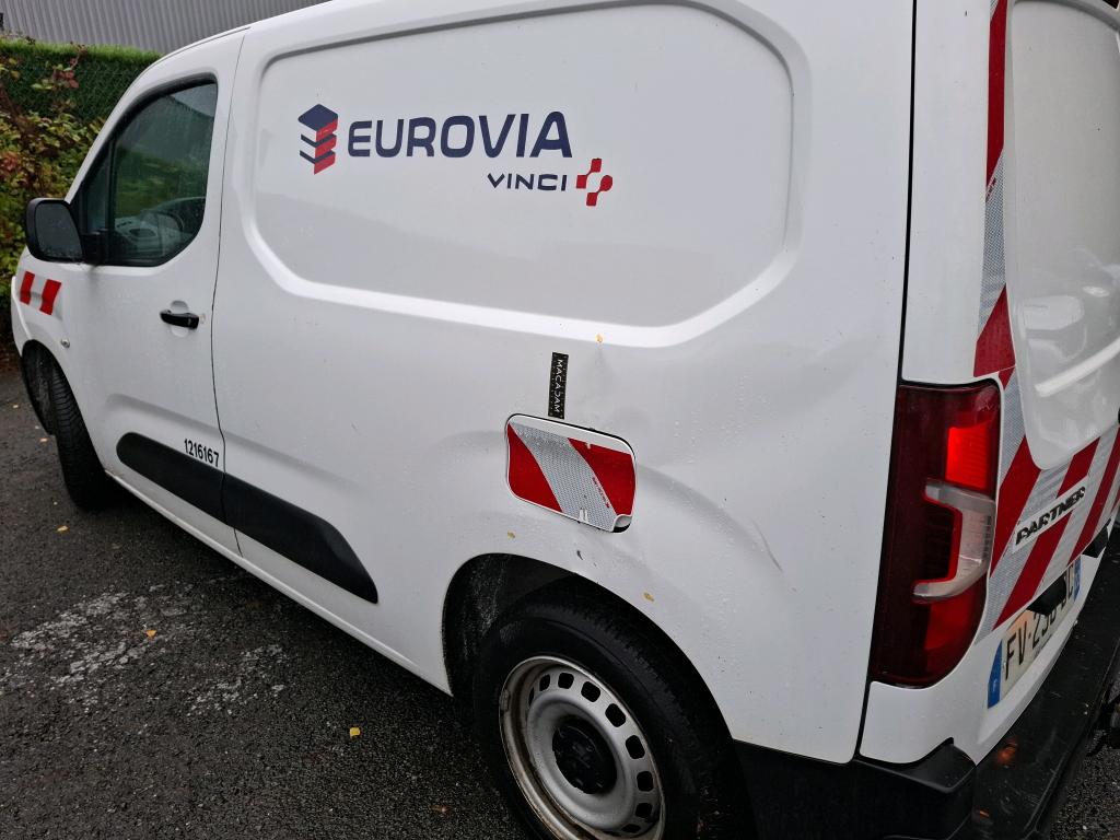 PEUGEOT PARTNER FOURGON STANDARD 650 KG BLUEHDI 100 S&S BVM5 PREMIUM 2020