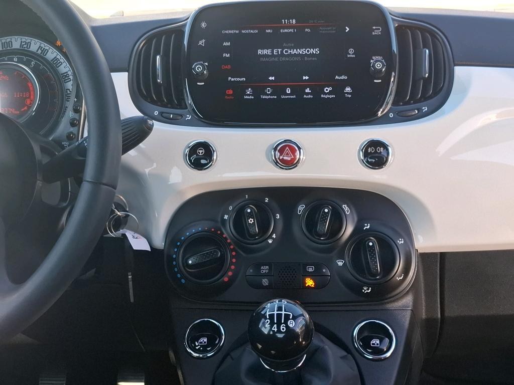 FIAT 500 1.0 70 ch Hybride BSG S/S Pack Confort 2024