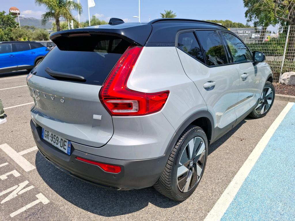 VOLVO XC40 PURE ELECTRIQUE Recharge Extended Range 252 ch 1EDT Ultimate 2023