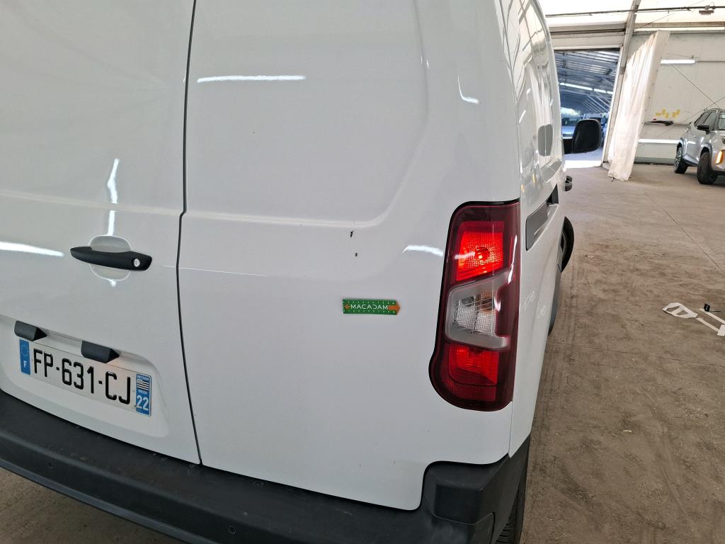 PEUGEOT PARTNER FGN FOURGON STANDARD 650 KG BLUEHDI 75 BVM5 PREMIUM 2020
