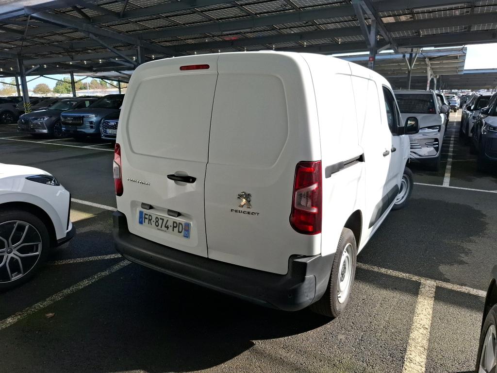 PEUGEOT PARTNER FGN FOURGON STANDARD 650 KG BLUEHDI 75 BVM5 PREMIUM 2020