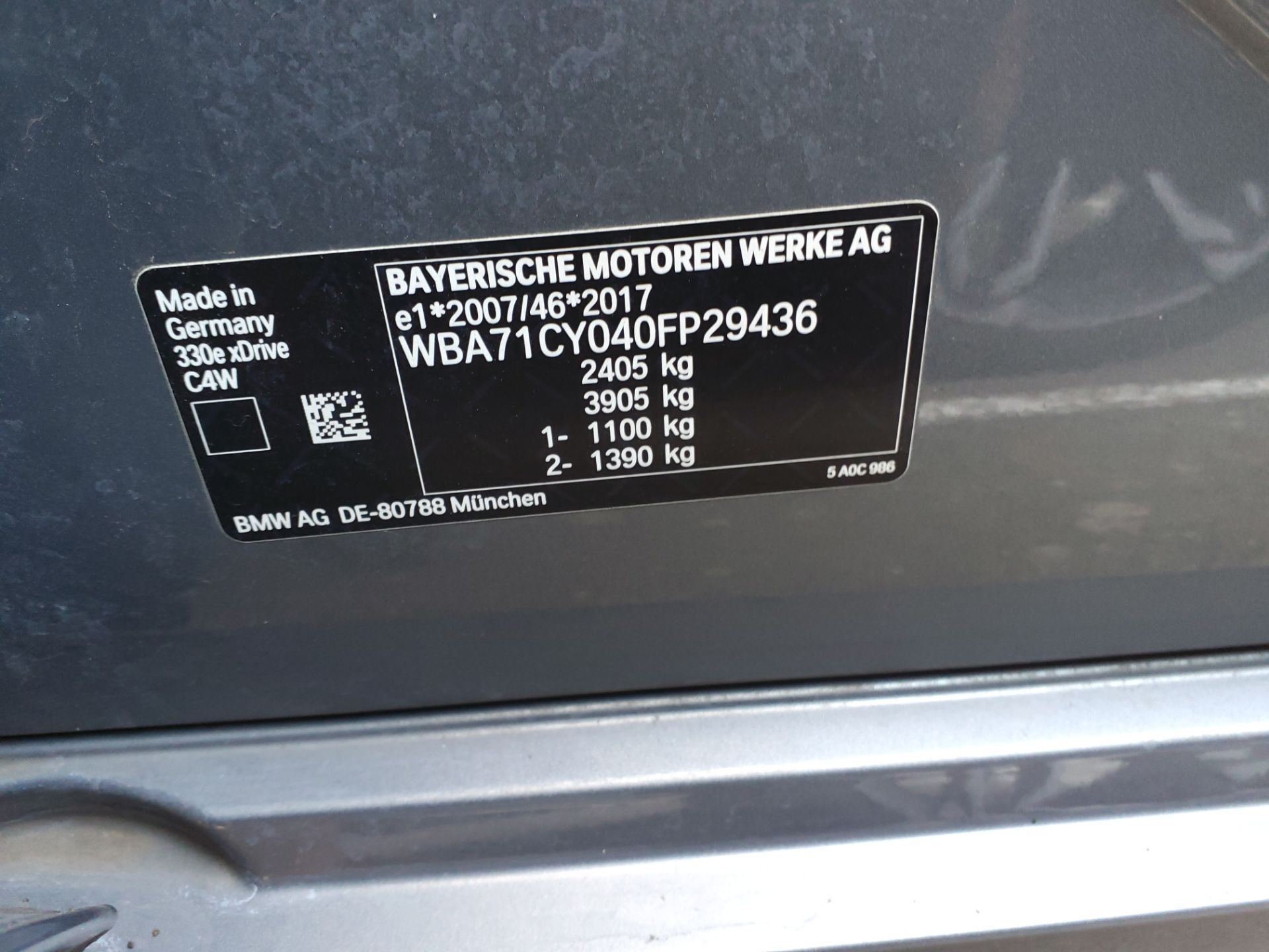 BMW SERIE 3 TOURING G21 LCI 330e xDrive 292 ch BVA8 M Sport 2023