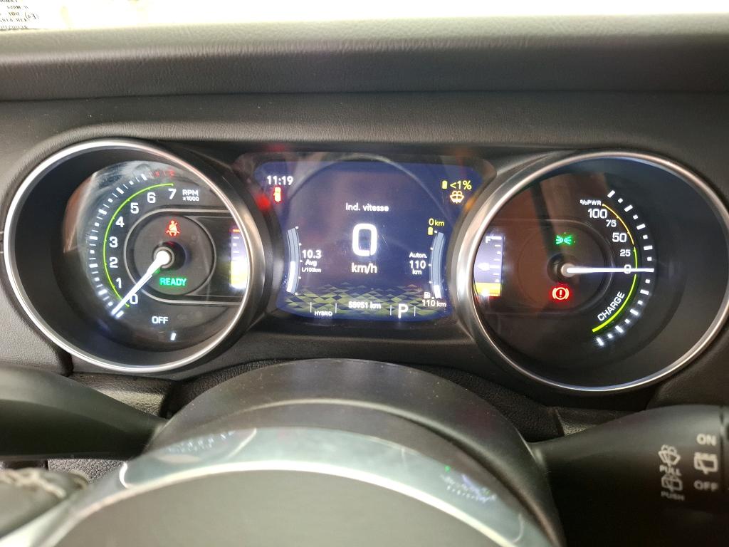 JEEP WRANGLER MY21 Unlimited 4xe 2.0 l T 380 ch PHEV 4x4 BVA8 Overland 2021
