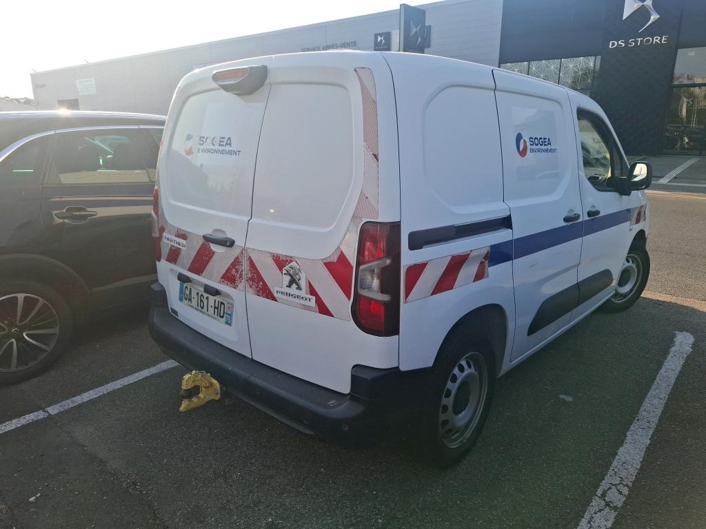 PEUGEOT PARTNER FOURGON STANDARD 1000 KG BLUEHDI 100 S&S BVM5 ASPHALT 2021