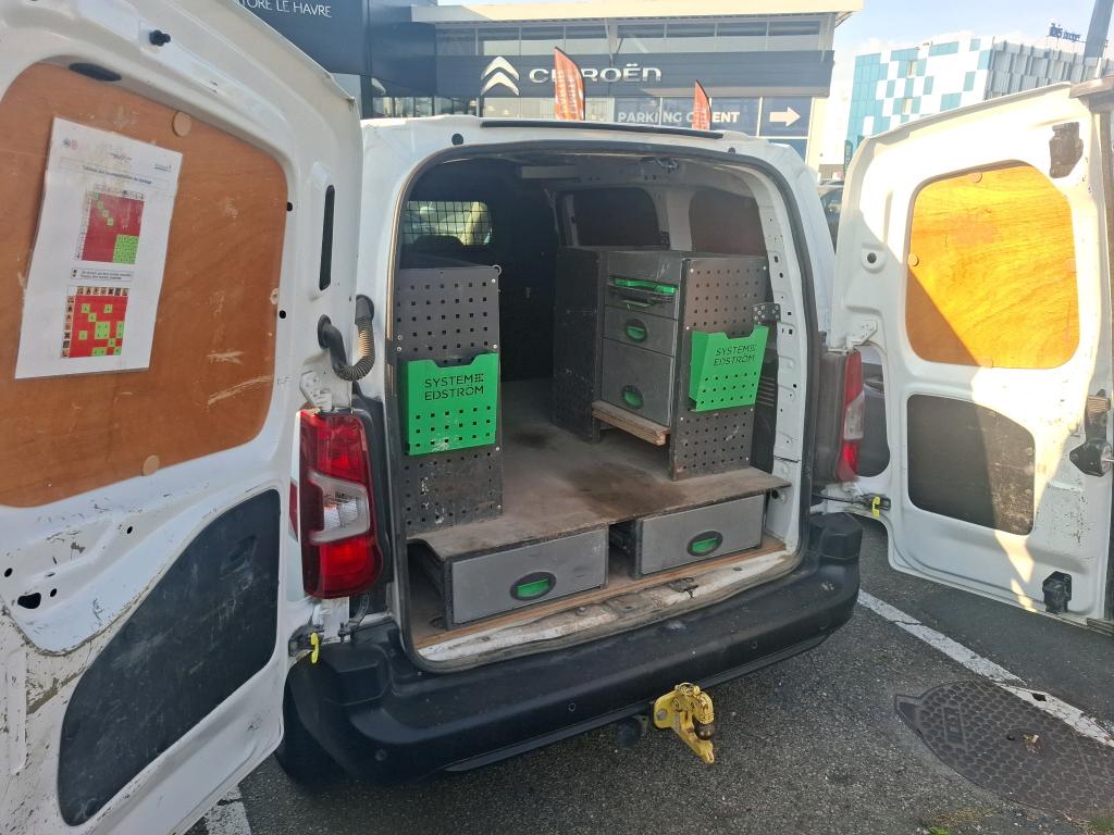 PEUGEOT PARTNER FOURGON STANDARD 1000 KG BLUEHDI 100 S&S BVM5 ASPHALT 2021