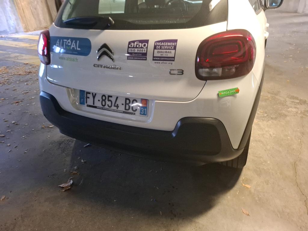 CITROEN C3 ENTREPRISE SOCIETE PURE TECH 83 S&S BVM FEEL NAV 2021