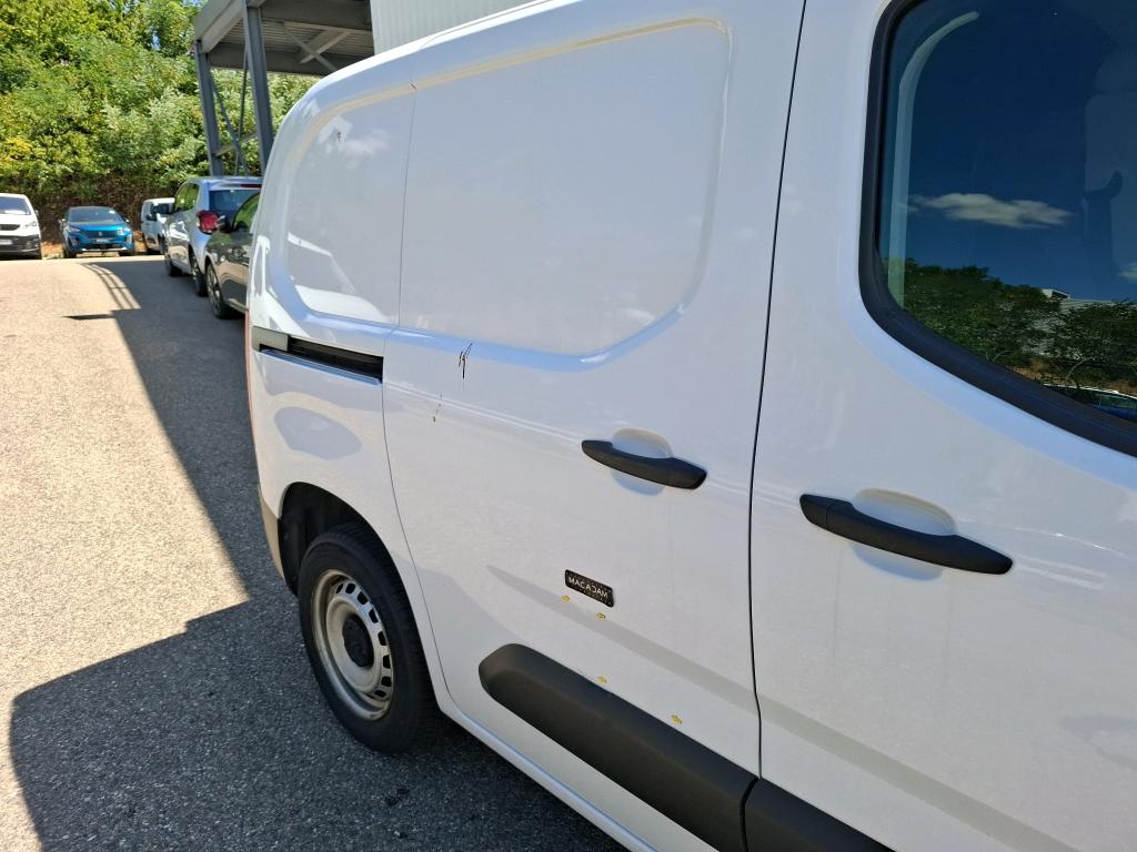PEUGEOT PARTNER FOURGON M 650 KG BLUEHDI 100 S&S BVM6 2023
