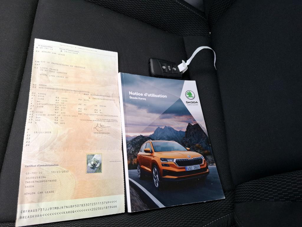 SKODA KAROQ 1.5 TSI 150 ch ACT DSG7 Business 2023