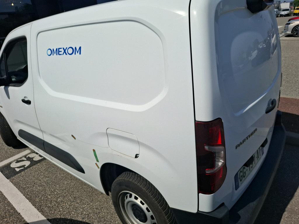 PEUGEOT PARTNER FOURGON STANDARD 650 KG BLUEHDI 100 S&S BVM6 ASPHALT 2022