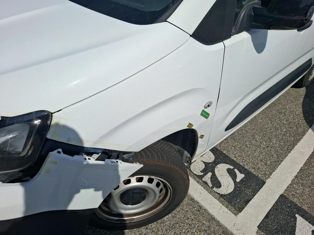 PEUGEOT PARTNER FOURGON STANDARD 650 KG BLUEHDI 100 S&S BVM6 ASPHALT 2022