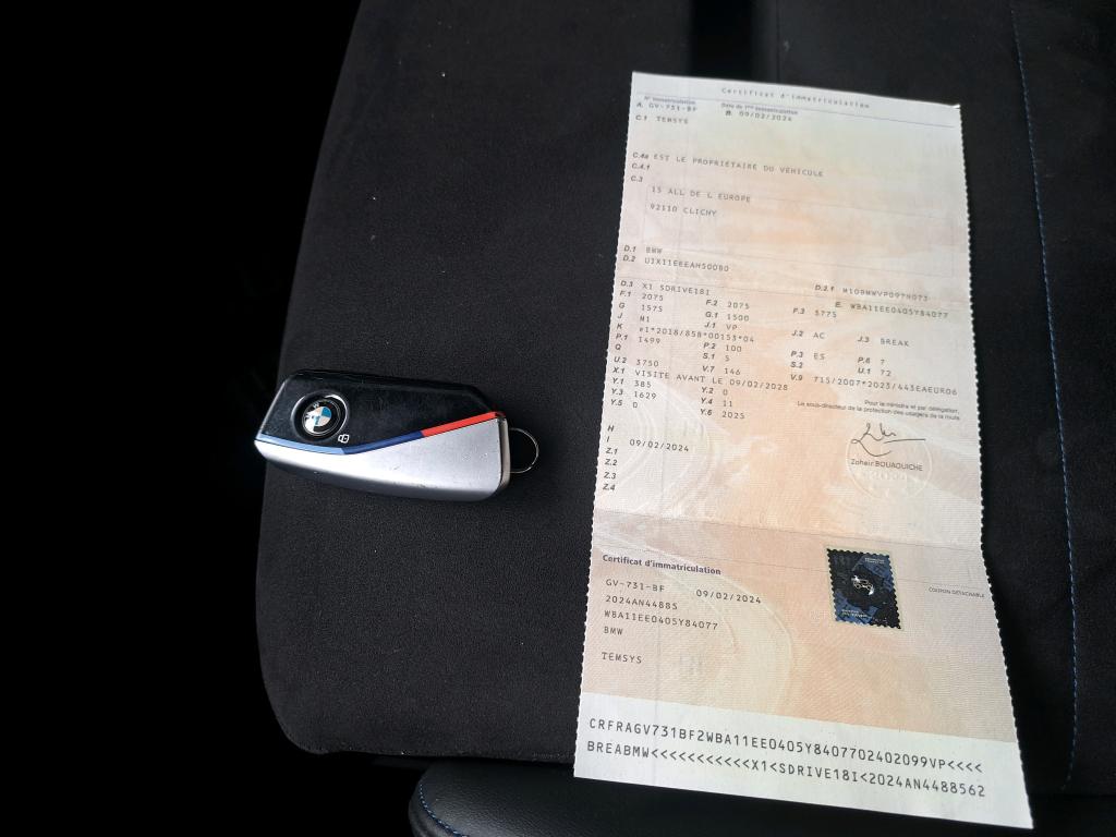 BMW X1 U11 sDrive 18i 136ch DKG7 M Sport 2024