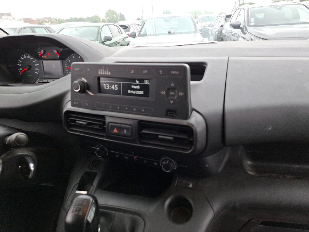 PEUGEOT PARTNER FOURGON STANDARD 650 KG BLUEHDI 100 S&S BVM5 PREMIUM 2021