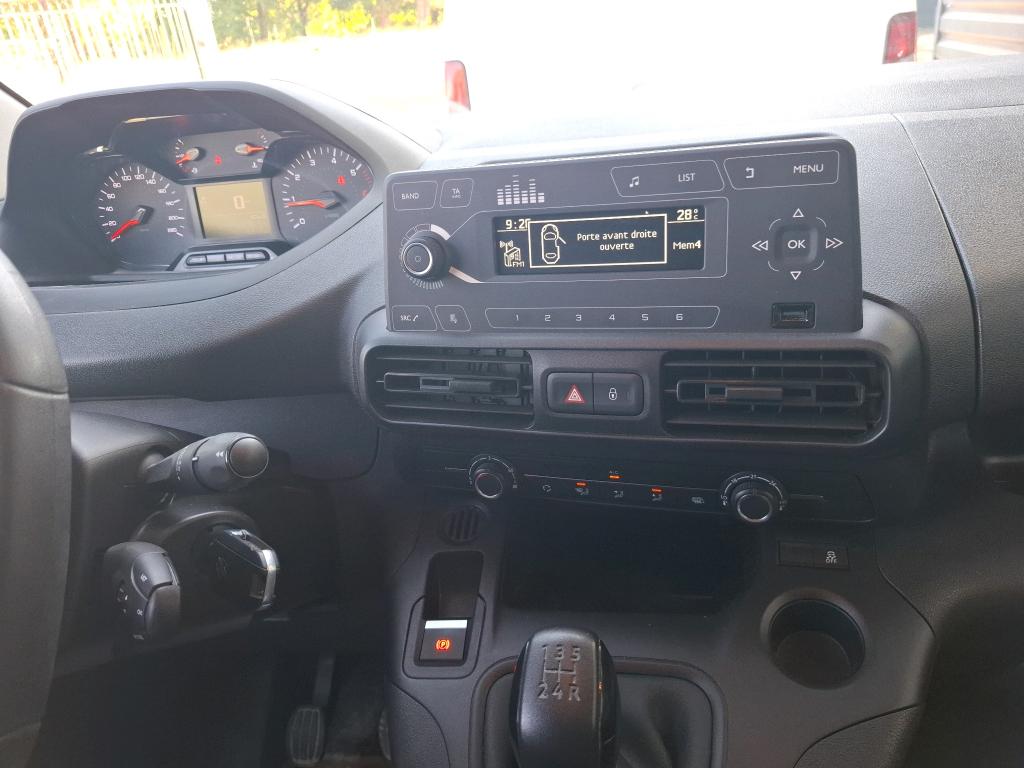 PEUGEOT PARTNER FOURGON STANDARD 650 KG BLUEHDI 100 S&S BVM5 PREMIUM 2021